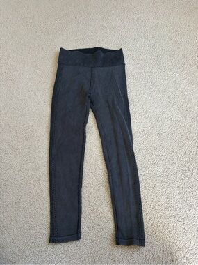 aerie Charcoal Gray Ribbed Leggings